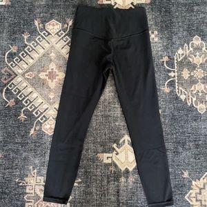 ATHLETA ultra high rise ELATION  7/8 black legging